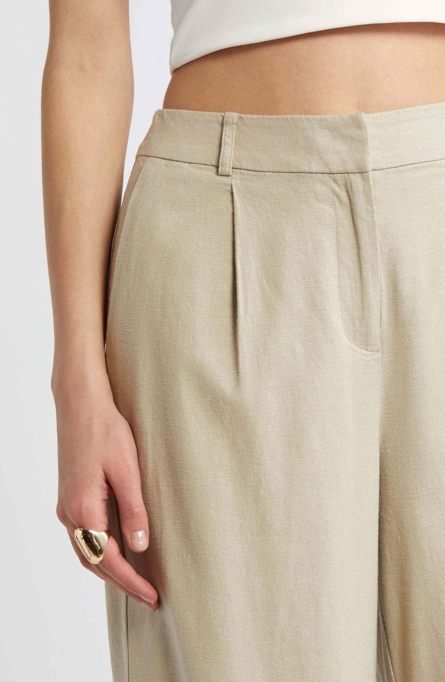 Women's Linen Casual Pants