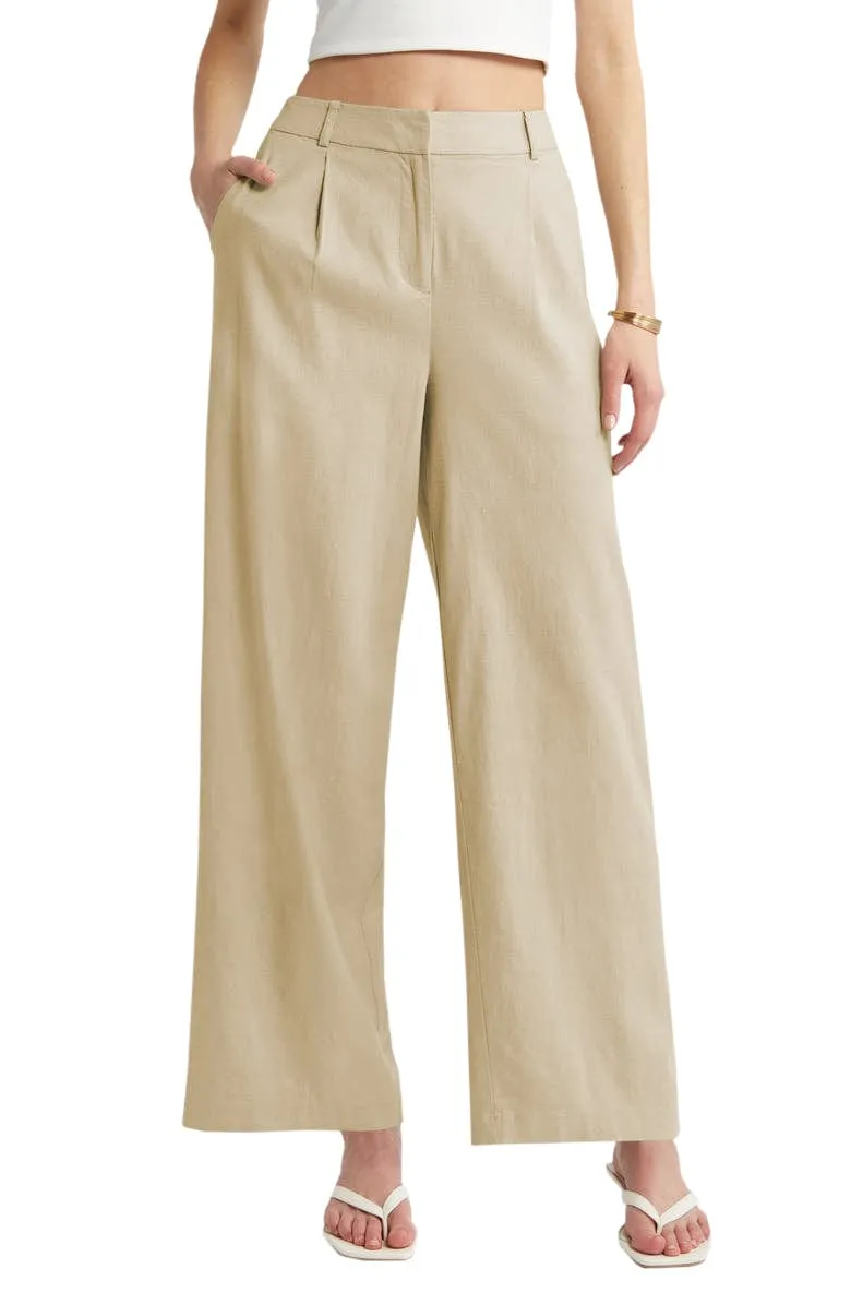 Women's Linen Casual Pants