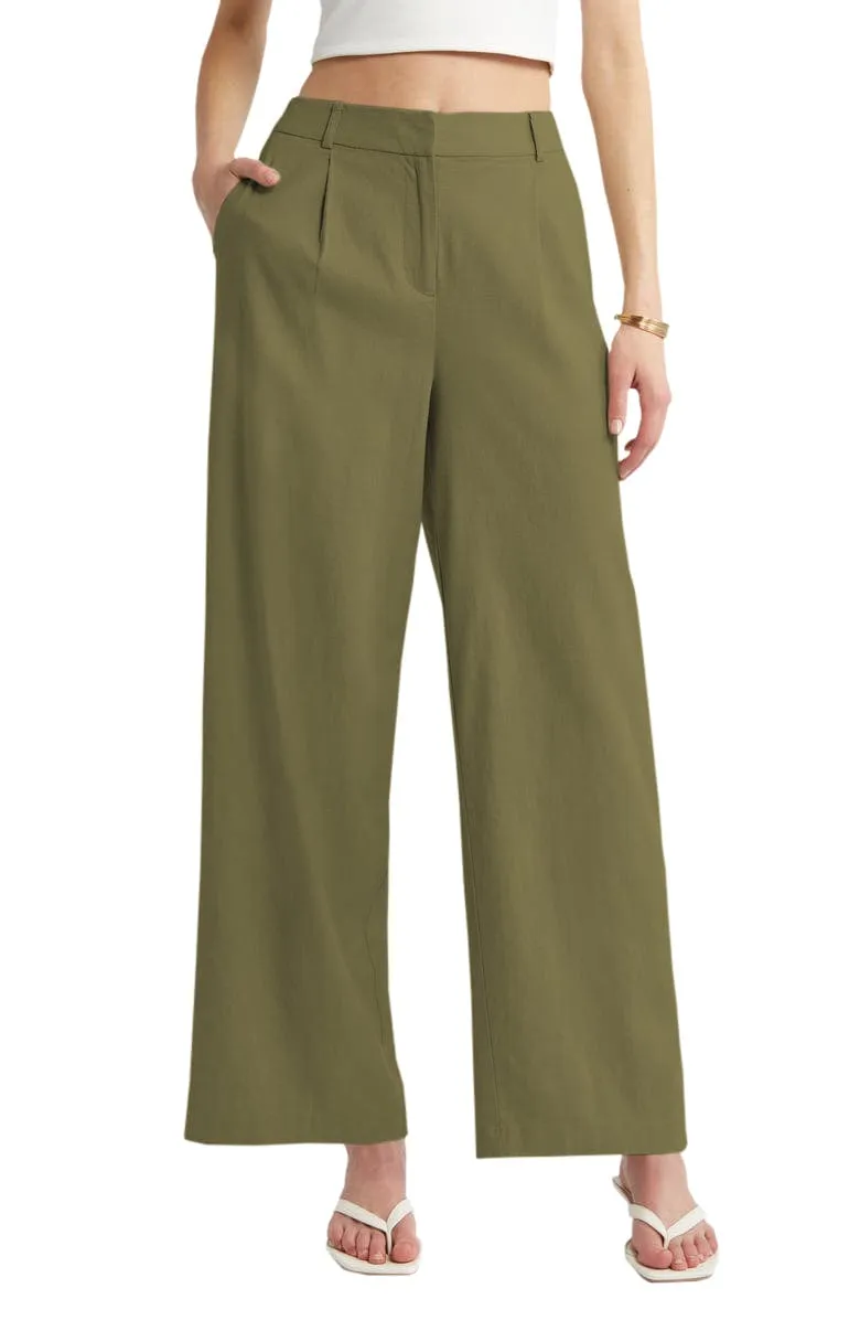Women's Linen Casual Pants