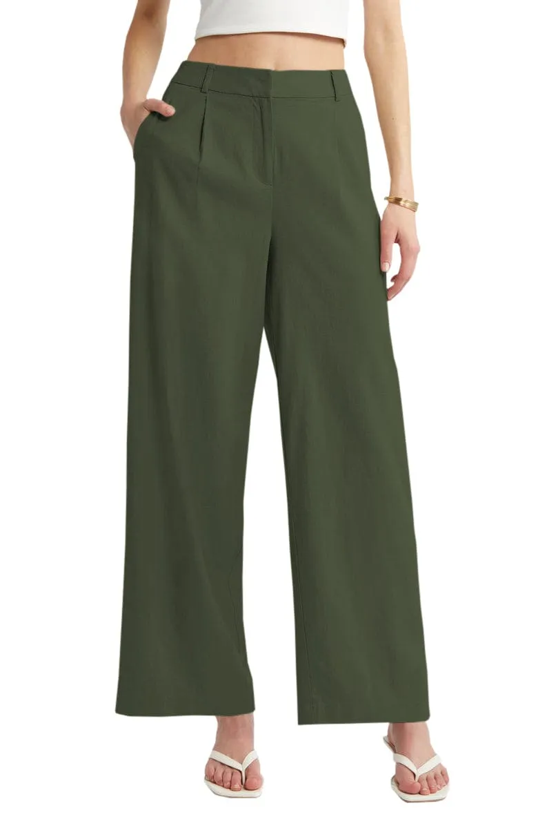 Women's Linen Casual Pants
