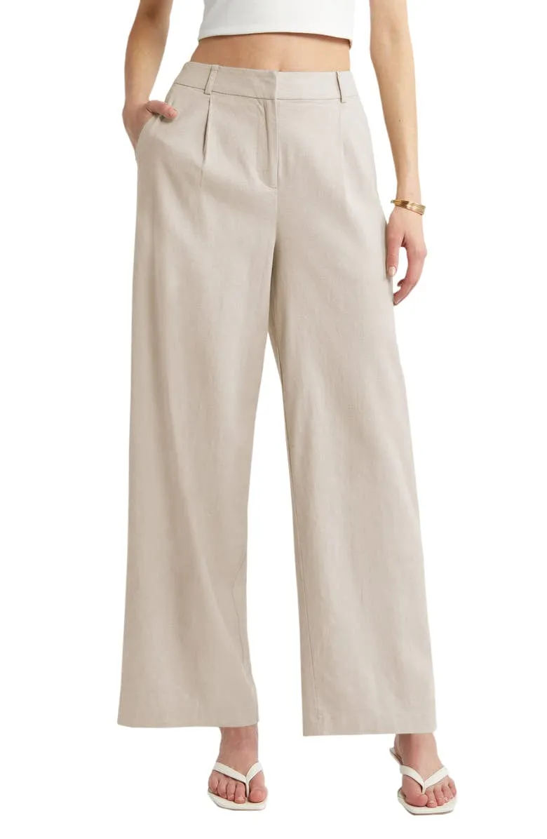Women's Linen Casual Pants