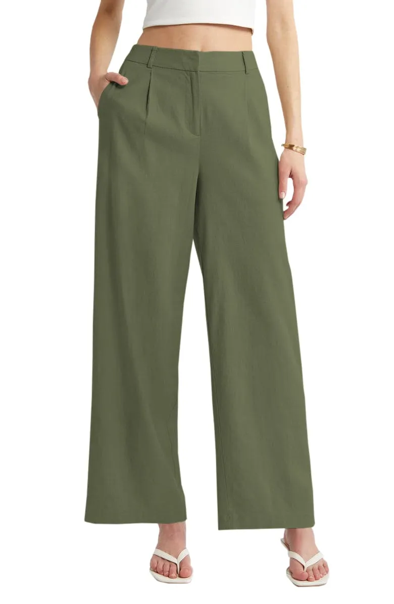 Women's Linen Casual Pants
