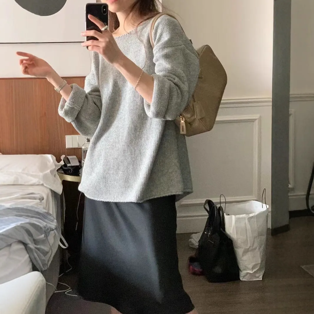 Wool knit top