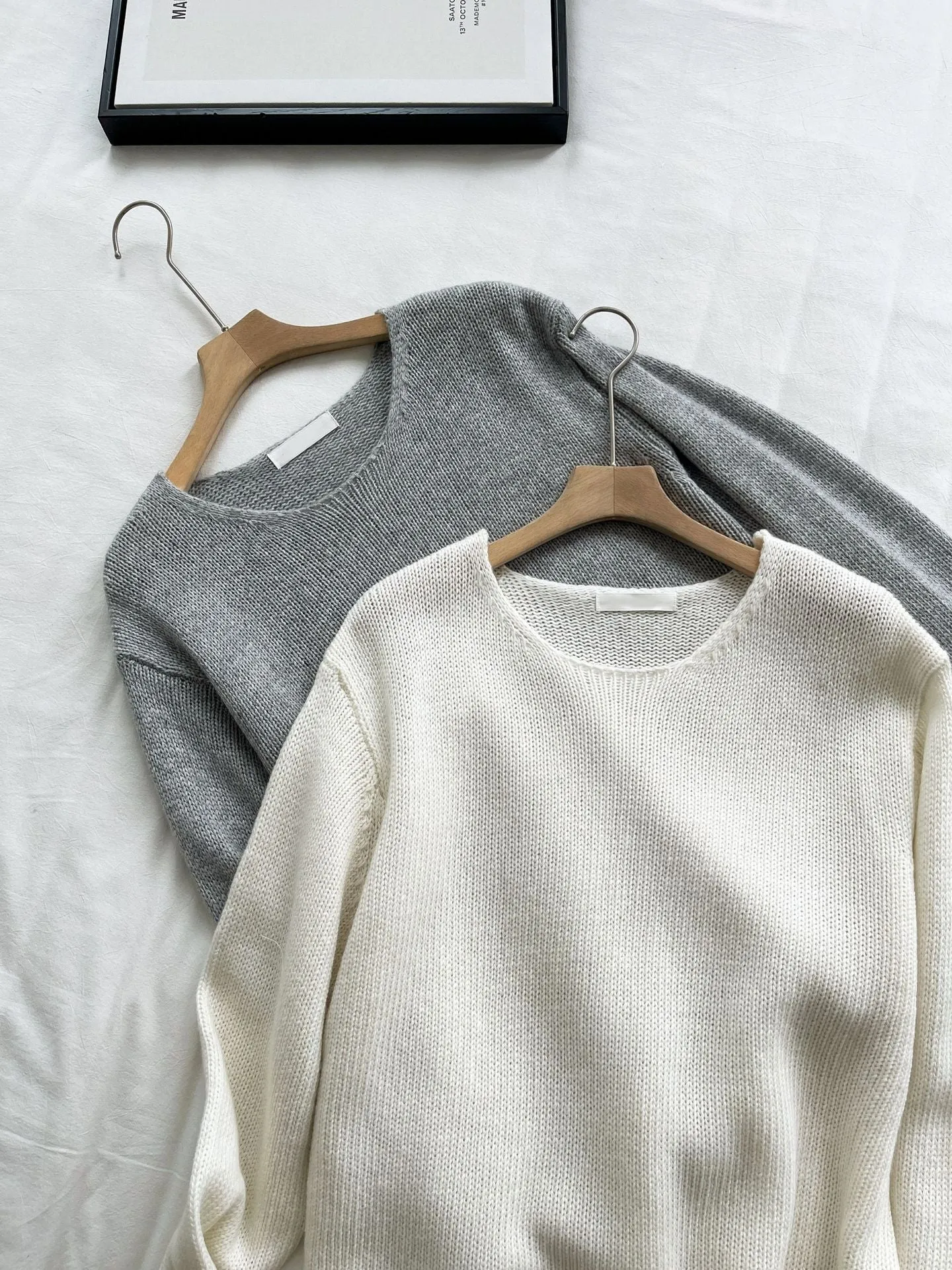 Wool knit top