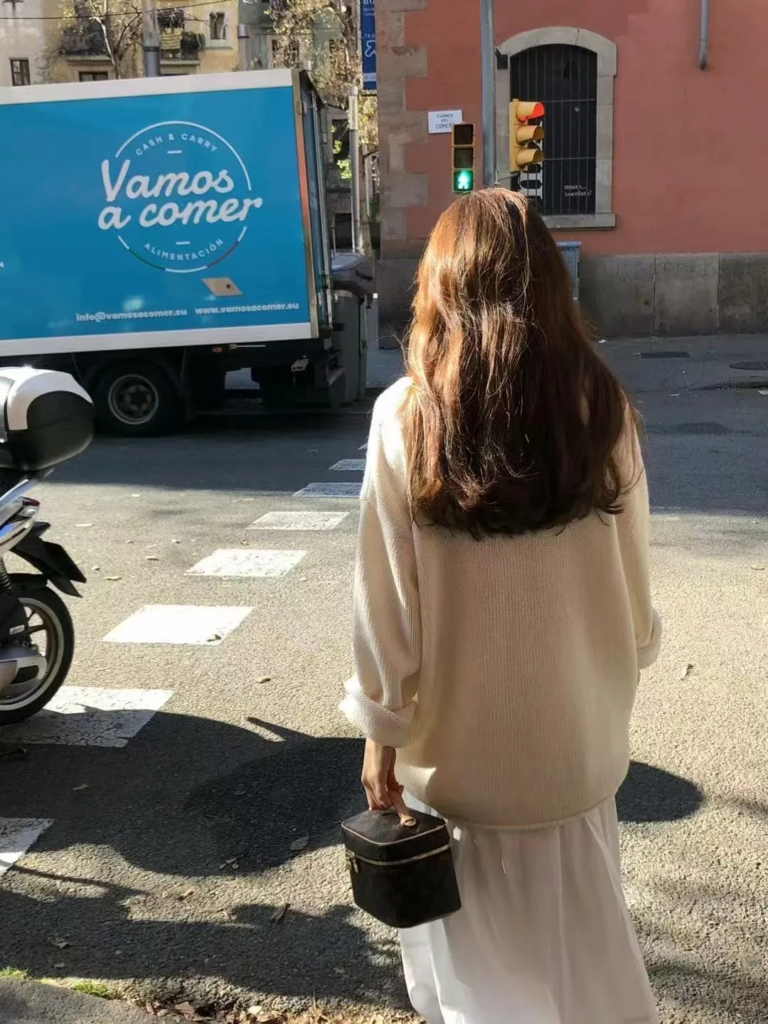 Wool knit top