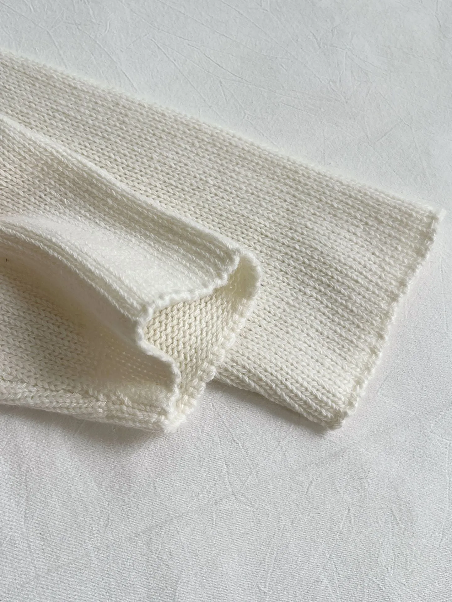 Wool knit top