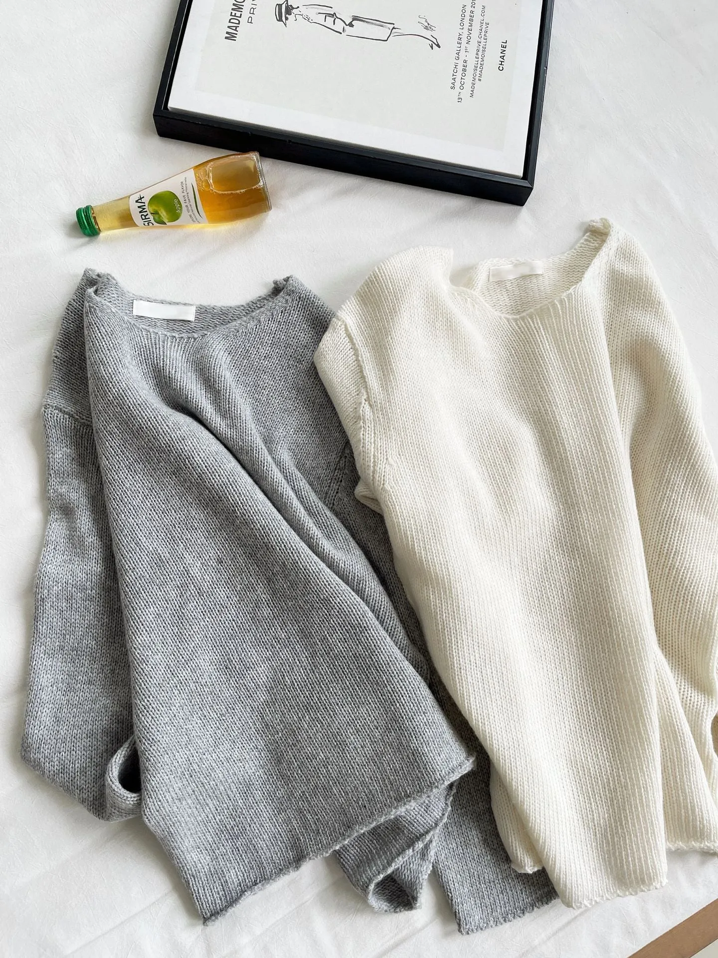 Wool knit top