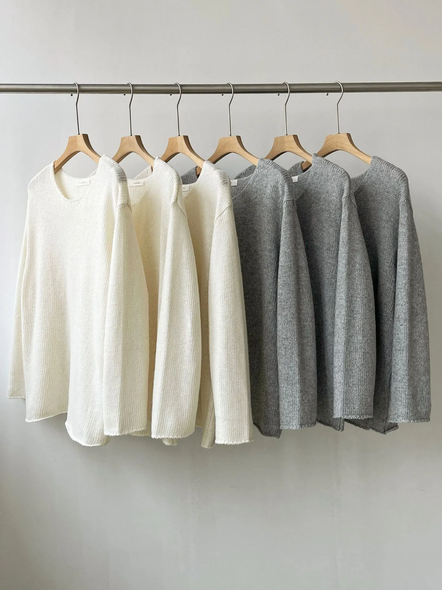 Wool knit top