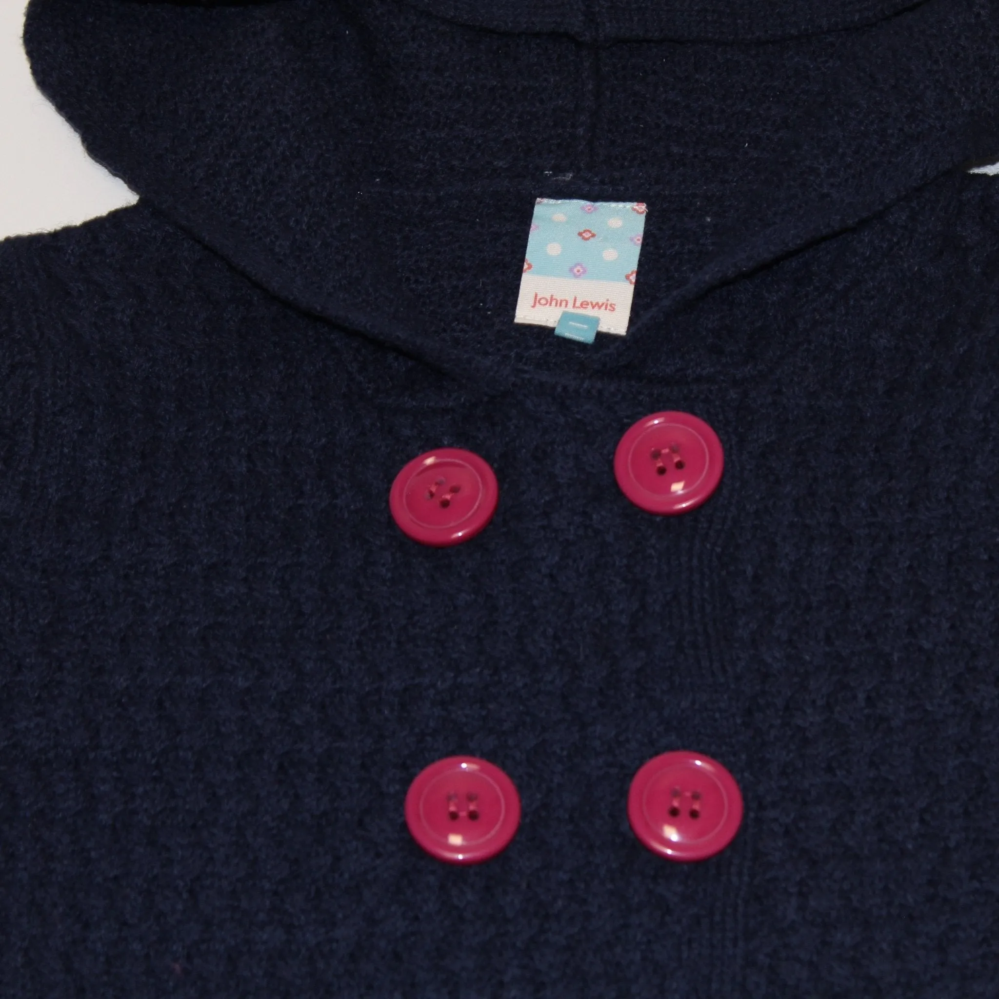 Wool Mix Hooded Cardi