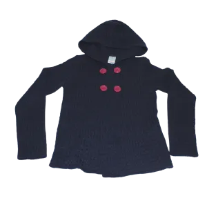 Wool Mix Hooded Cardi
