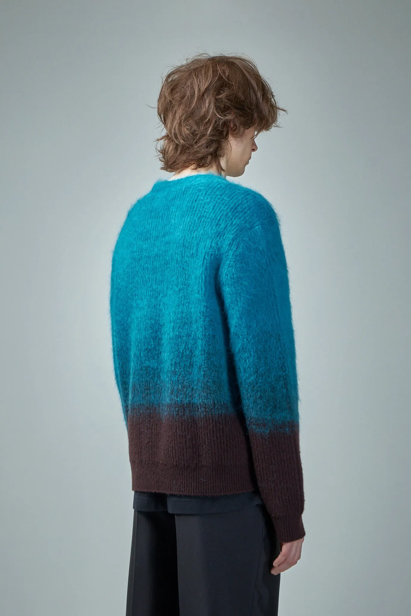 Wool Mohair Blend Cardigan