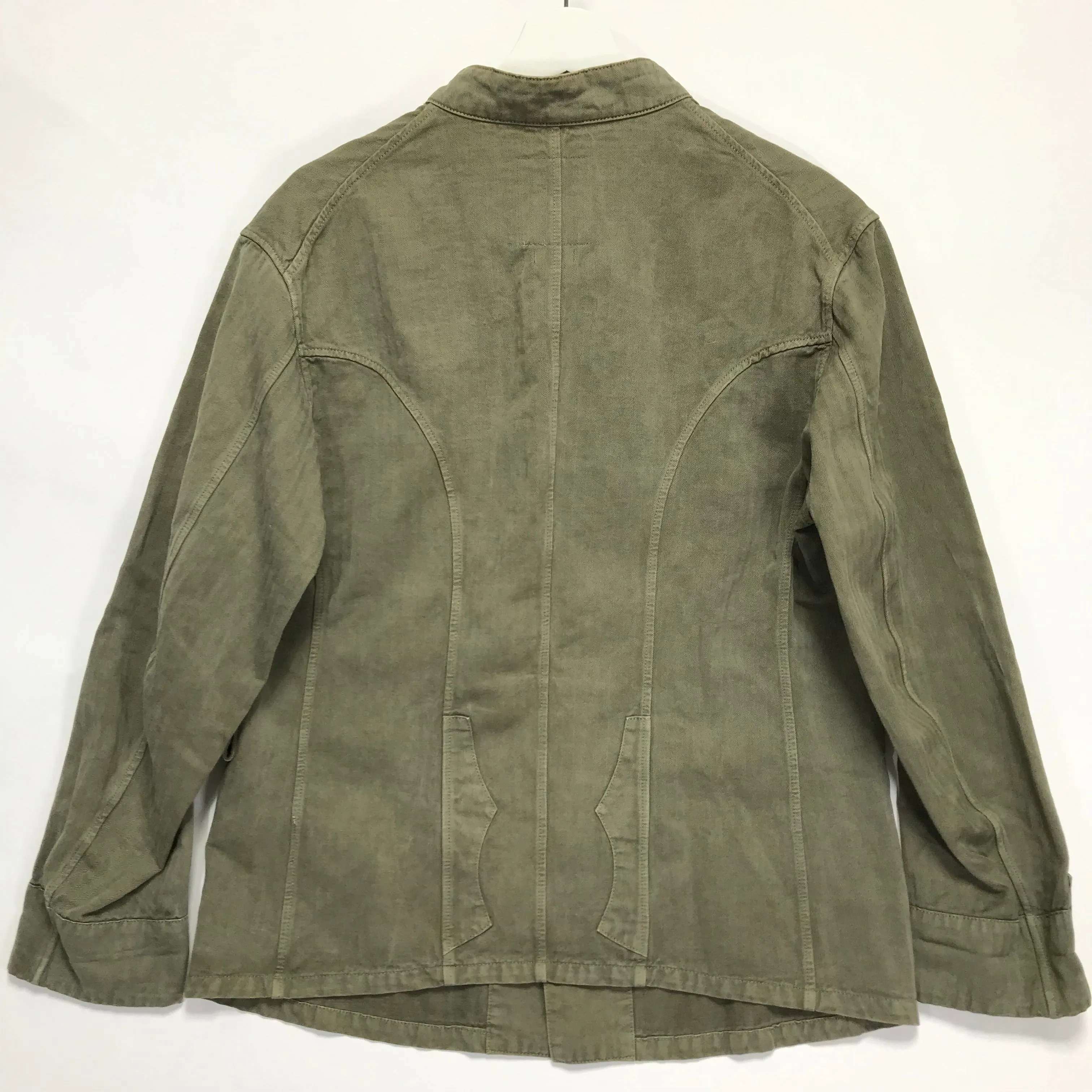 [XL] Visvim 14SS Lugli Jacket Damaged Chino Olive