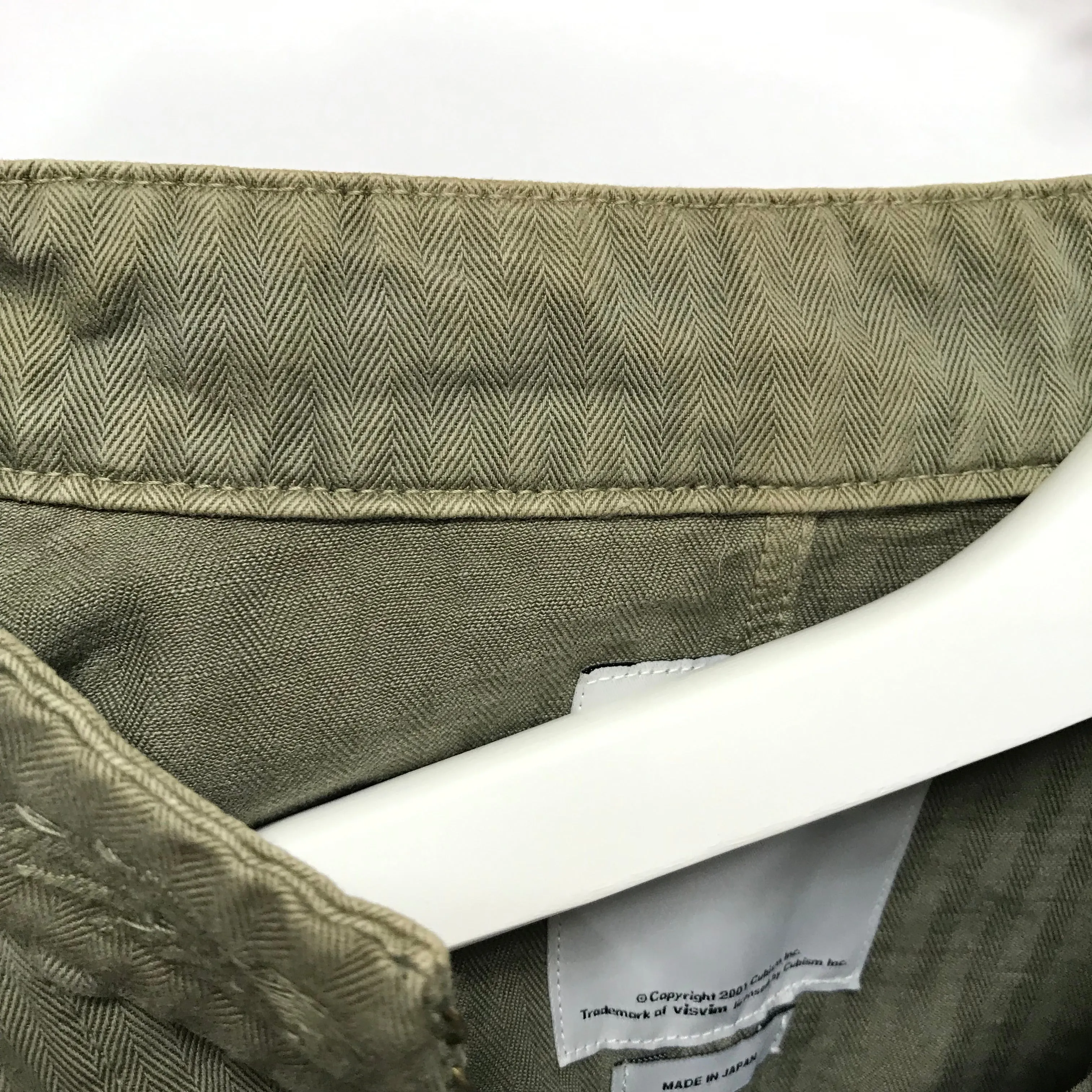 [XL] Visvim 14SS Lugli Jacket Damaged Chino Olive