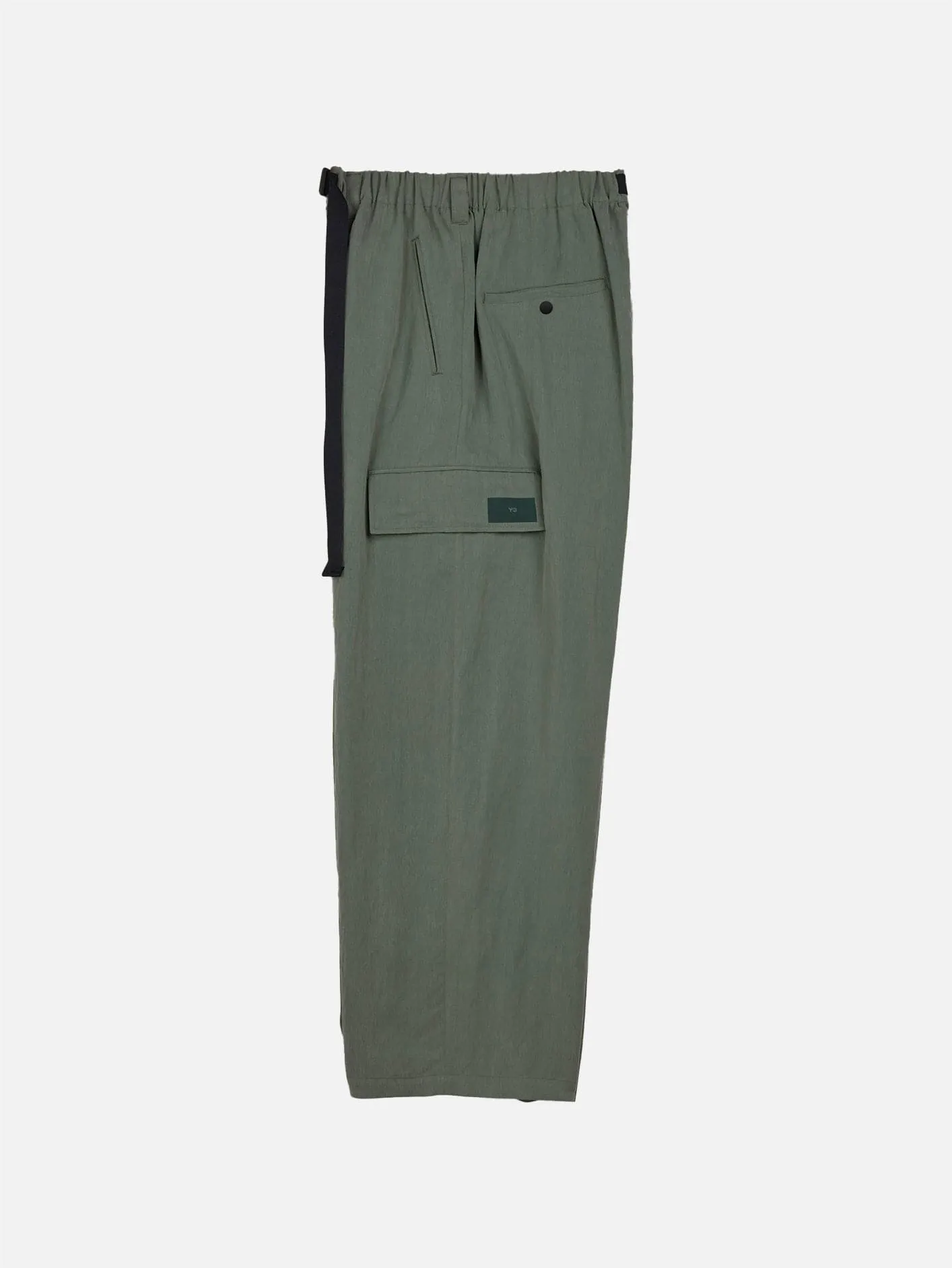 Y-3 Wide Cargo Pants - Stone Green