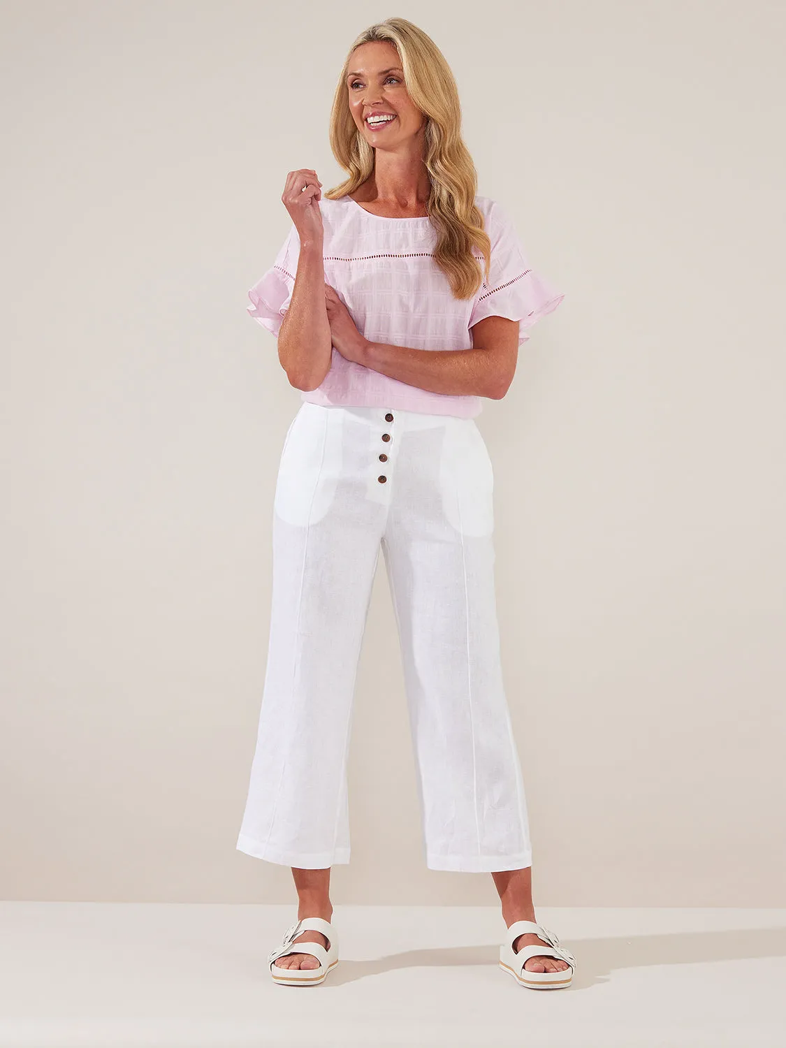 Yarra Trail Buttoned Pant Yt23h8853
