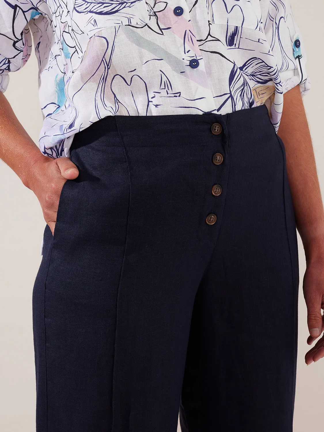 Yarra Trail Buttoned Pant Yt23h8853