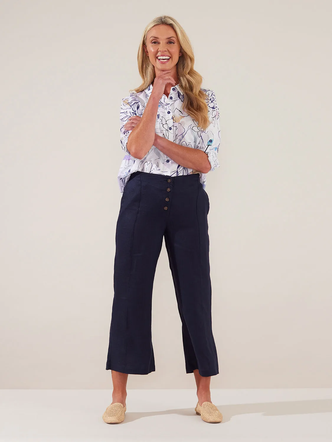 Yarra Trail Buttoned Pant Yt23h8853
