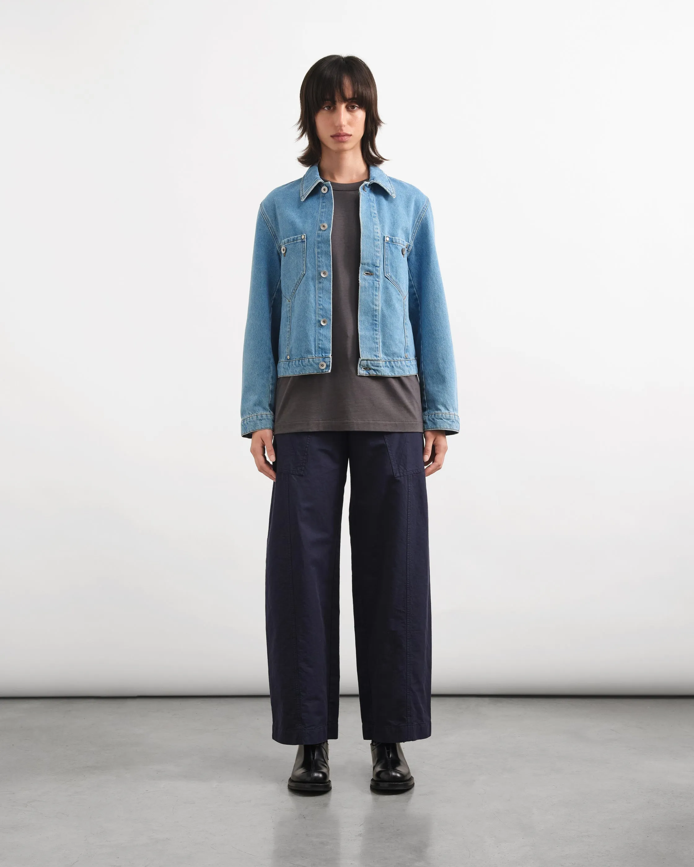 YMC Peggy Trouser Navy