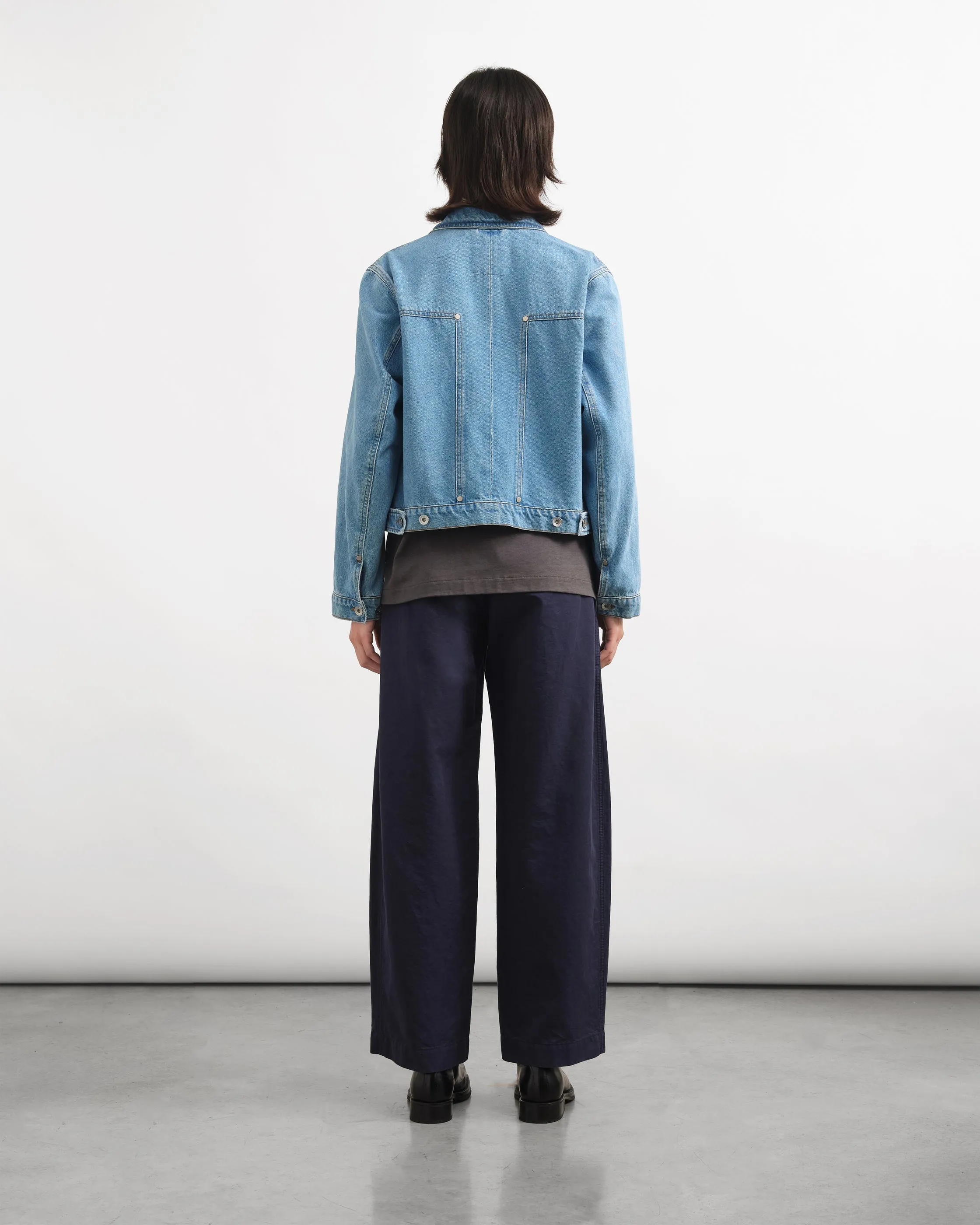 YMC Peggy Trouser Navy