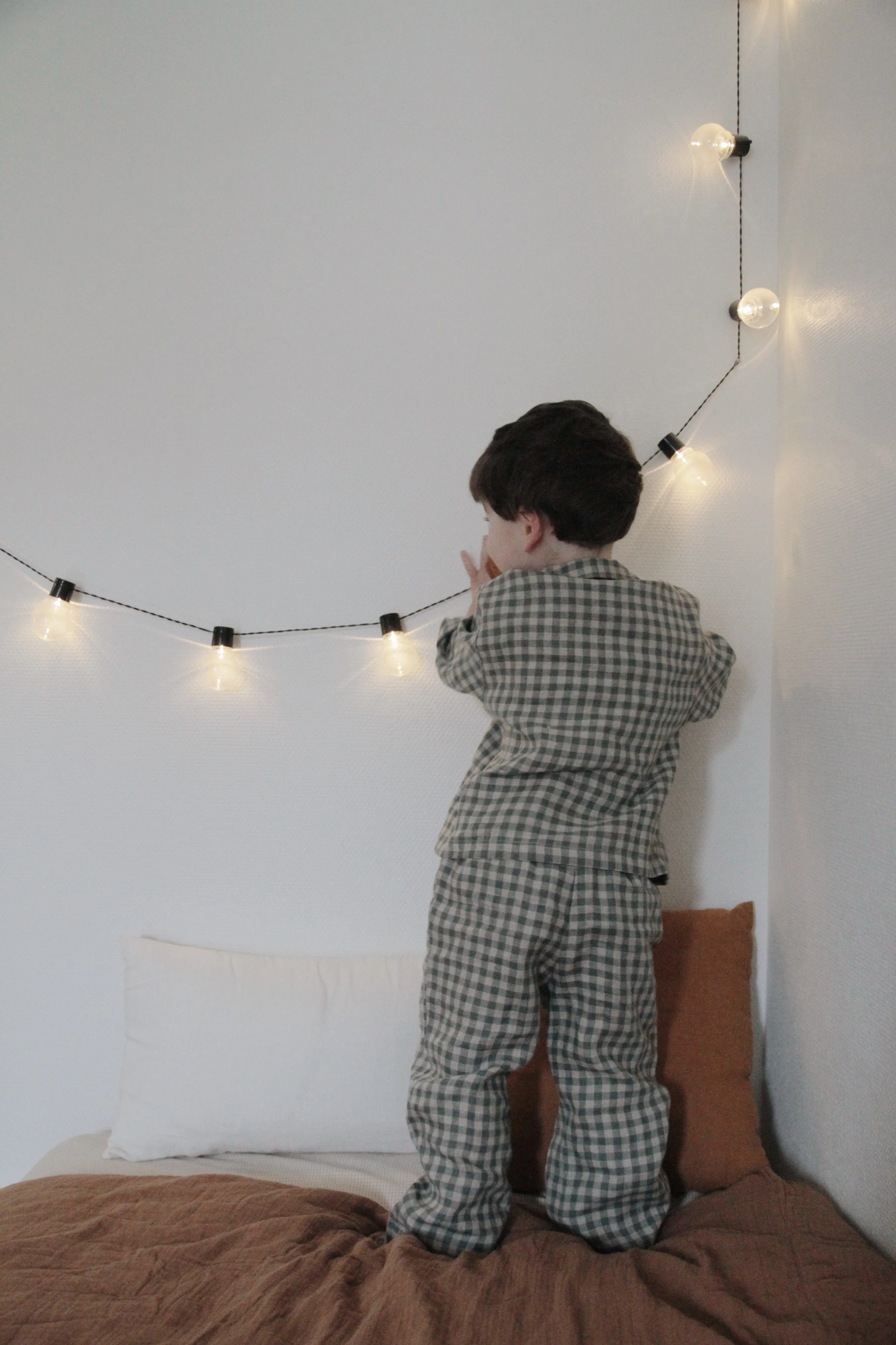 Zemeliukas Linen Kid's Pyjama Set | Multiple Colours